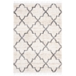 Safavieh Berber 8' x 10' Shag Rug in Cream and Gray