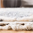 Safavieh Berber 9' x 12' Shag Rug in Gray and Cream