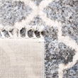 Safavieh Berber 9' x 12' Shag Rug in Gray and Cream
