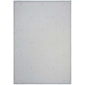 Safavieh Bermuda 5'3&quot x 7'6&quot Rug in Light Blue and Ivory