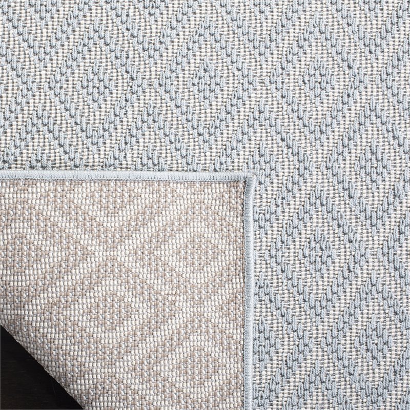 Safavieh Bermuda 9' x 12' Rug in Light Blue and Cream
