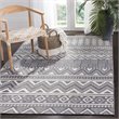 Safavieh Bermuda 9' x 12' Rug in Navy and Creme