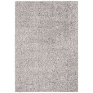 Safavieh Fontana 4' x 6' Shag Rug in Gray
