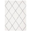 Safavieh Fontana 4' x 6' Shag Rug in Cream and Gray