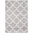 Safavieh Fontana 4' x 6' Shag Rug in Gray and Cream