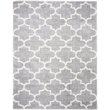 Safavieh Fontana 8' x 10' Shag Rug in Gray and Cream