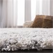 Safavieh Fontana 8' x 10' Shag Rug in Cream and Gray