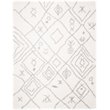 Safavieh Fontana 8' x 10' Shag Rug in Cream and Gray