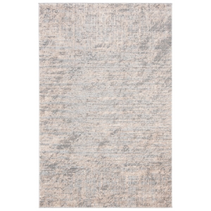Safavieh Invista 4'-0&quot x 6'-0&quot Polyester Power Loomed Rug in Cream / Gray
