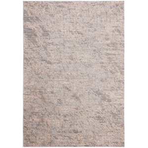 Safavieh Invista 5'-3&quot x 7'-6&quot Polyester Power Loomed Rug in Cream / Gray
