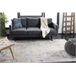 Safavieh Invista 4' x 6' Rug in Cream and Charcoal