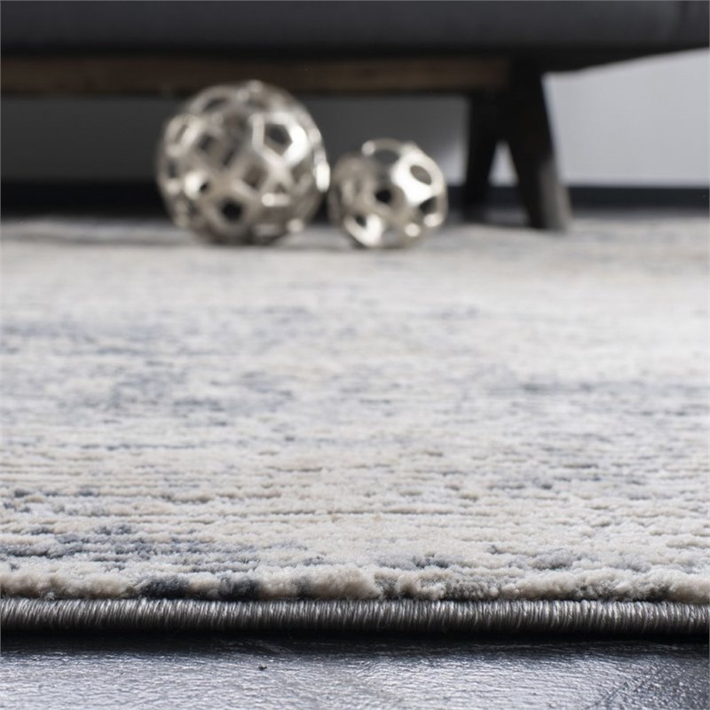 Safavieh Invista 9' x 12' Rug in Cream and Charcoal