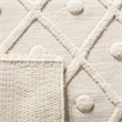 Safavieh Kenya 6' x 9' Hand Knotted Wool Rug in Ivory