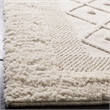 Safavieh Kenya 9' x 12' Hand Knotted Wool Rug in Ivory
