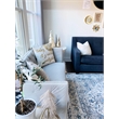 Safavieh Cold Outside Throw Pillow in Beige and Gold
