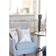 Safavieh Cold Outside Throw Pillow in Beige and Gold