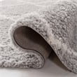 Safavieh Parma 4' x 6' Shag Rug in Gray and Cream