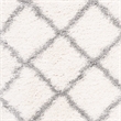 Safavieh Parma 8' x 10' Shag Rug in Cream and Gray