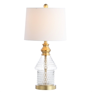 Safavieh Camden Glass Table Lamp in Gold