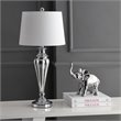 Safavieh Trent Glass Table Lamp in Silver