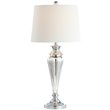 Safavieh Trent Glass Table Lamp in Silver