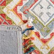 Safavieh Aspen 5' x 8' Hand Tufted Wool Rug in Gray and Red