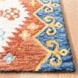 Safavieh Aspen 3' x 5' Hand Tufted Wool Rug in Ivory and Blue