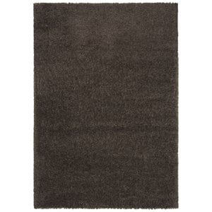 safavieh august 4' x 6' shag rug in brown