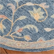 Safavieh Blossom 4' x 6' Hand Tufted Wool Rug in Navy