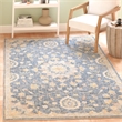Safavieh Blossom 5' x 8' Hand Tufted Wool Rug in Navy