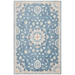 Safavieh Blossom 5' x 8' Hand Tufted Wool Rug in Navy