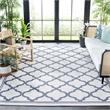 Safavieh Bermuda 9' x 12' Rug in Ivory and Charcoal