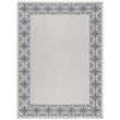 Safavieh Bermuda 8' x 10' Rug in Ivory and Charcoal