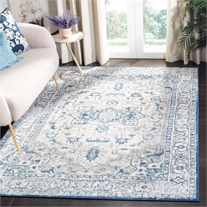Safavieh Brentwood 6' x 9' Rug in Light Gray and Blue