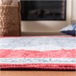 Safavieh Brentwood 3' x 5' Rug in Red and Ivory