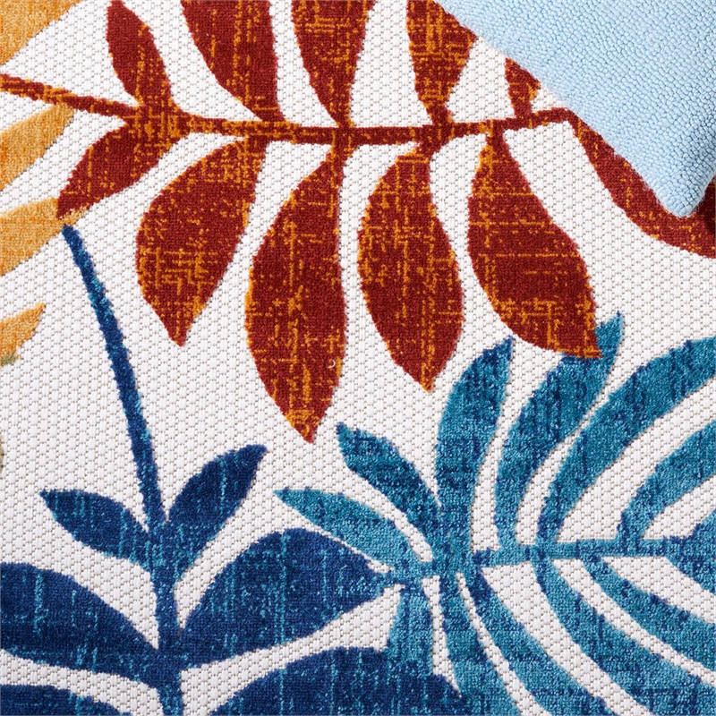 Safavieh Cabana 9' x 12' Rug in Creme and Red