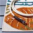 Safavieh Cabana 9' x 12' Rug in Creme and Red