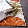 Safavieh Cabana 9' x 12' Rug in Creme and Red