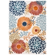 Safavieh Cabana 4' x 6' Rug in Creme and Red