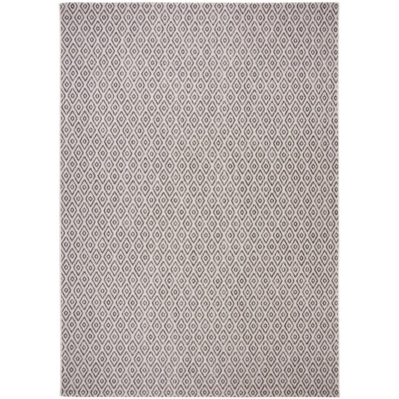 Safavieh Courtyard 9' x 12' Rug in Beige and Black