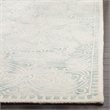 Safavieh Dip Dye 5' x 8' Hand Tufted Wool Rug in Green and Ivory
