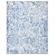 Safavieh Dip Dye 8' x 10' Hand Tufted Wool Rug in Blue and Ivory