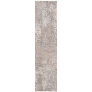 Safavieh Invista 2' x 8' Runner Rug in Beige and Cream