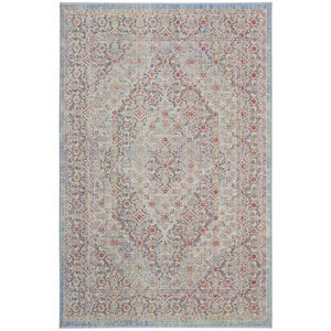 Safavieh Provance 9' x 12' Rug in Blue and Yellow