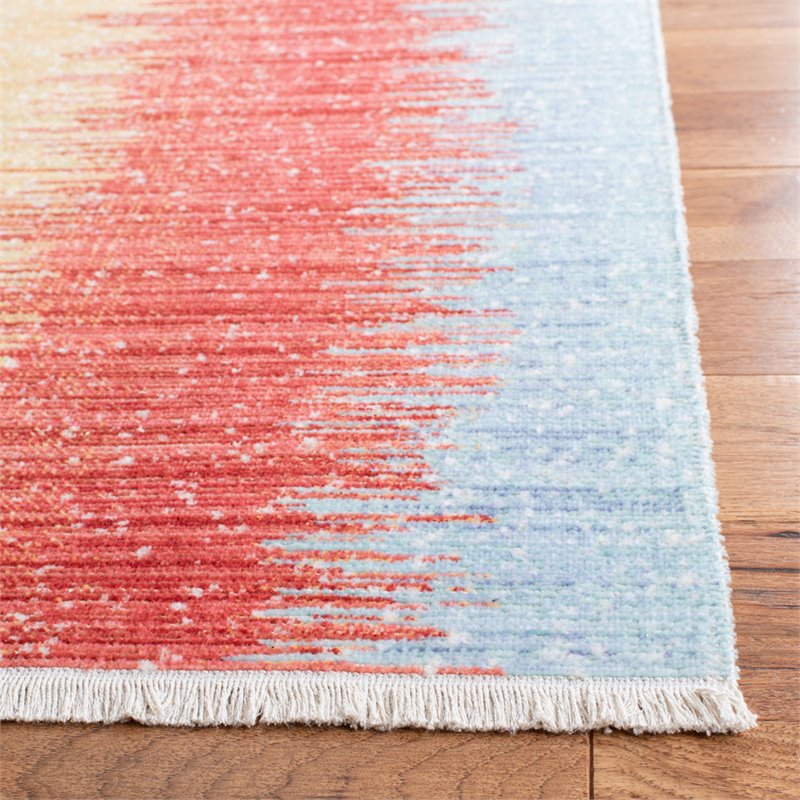 Safavieh Windsor 4' x 6' Rug in Yellow and Purple