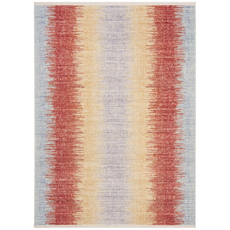 Safavieh Windsor 5' x 7' Rug in Yellow and Purple