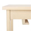 Safavieh Colbie 3 Piece Counter Height Dining Set in White Oak
