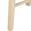 Safavieh Colbie 3 Piece Counter Height Dining Set in White Oak