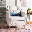 Safavieh Roma Throw Pillow in Multi-Color