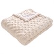 Safavieh Pebbles Throw Blanket in Creme